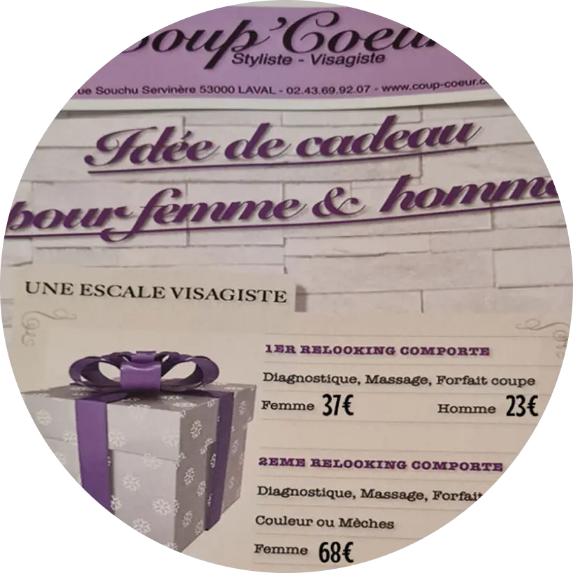 Coup Coeur Coiffeur A Laval IDEES CADEAUX 2